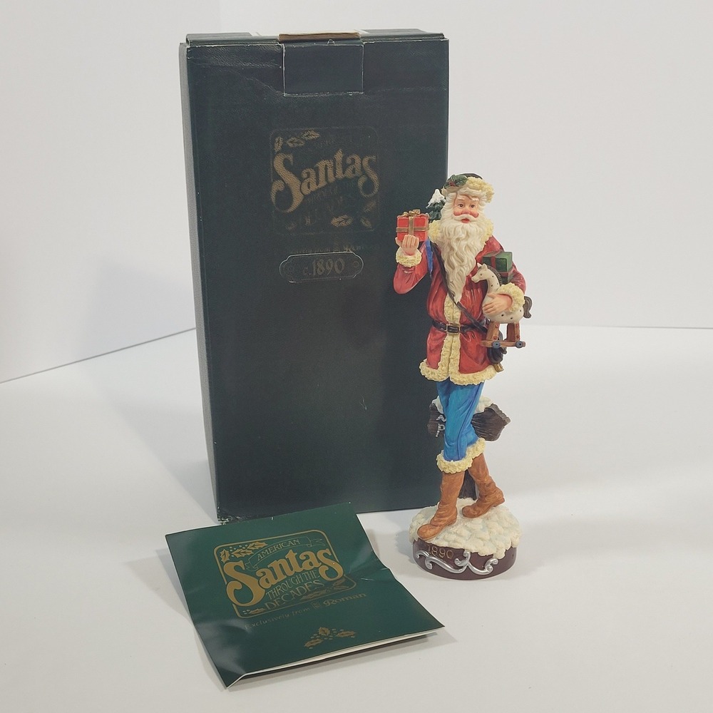 Roman Inc 1890 Pencil Santa Figurine American Santas Through The Decades 66929